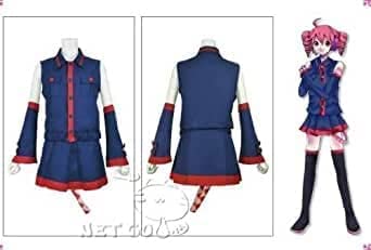 Amazon.co.jp: 漫人坊ボーカロイド VOCALOID 重音テトコスプレ衣装